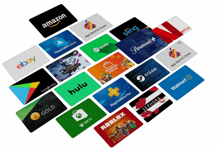  Gift Cards