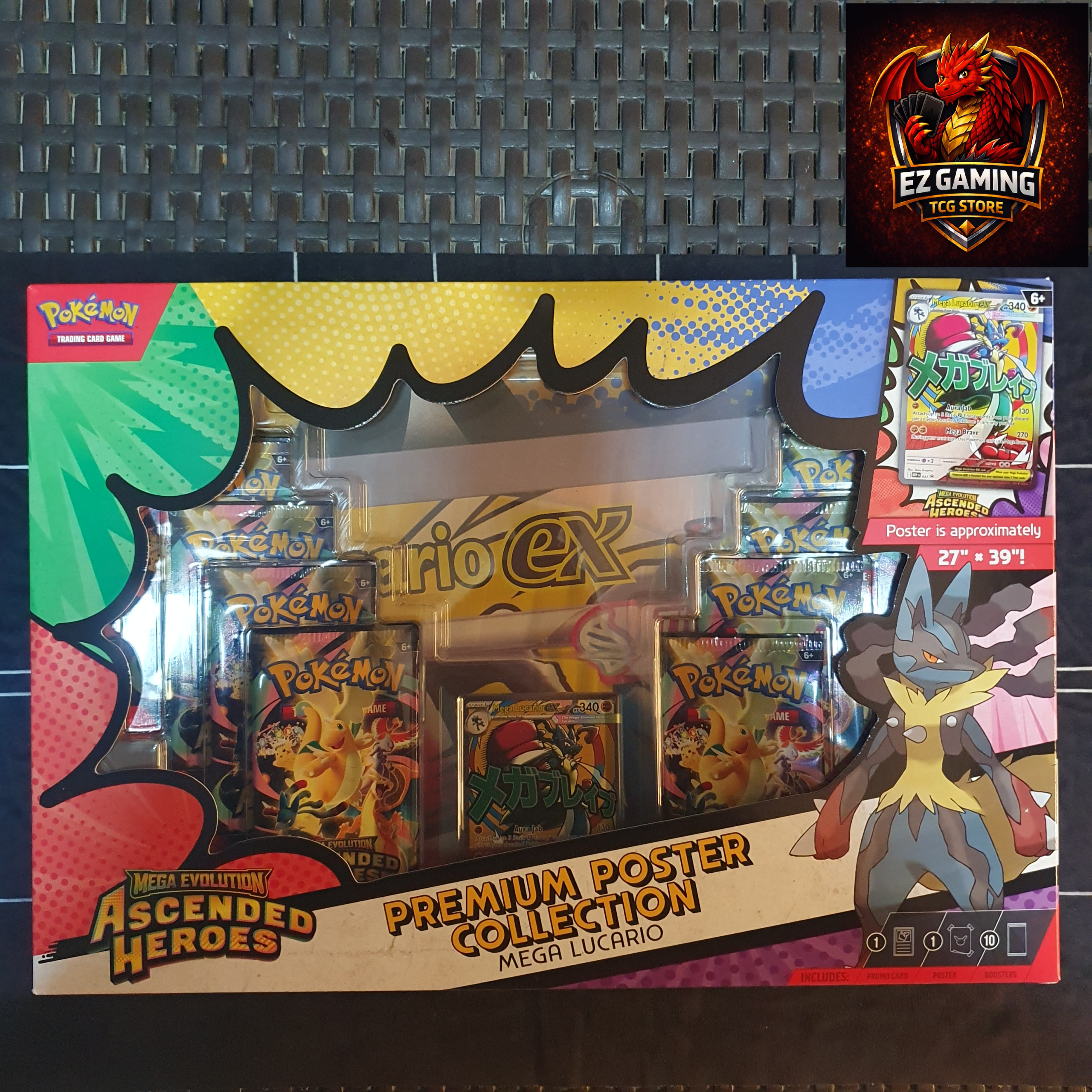 Pokemon TCG: Mega Evolution-Ascended Heroes-Mega Lucario