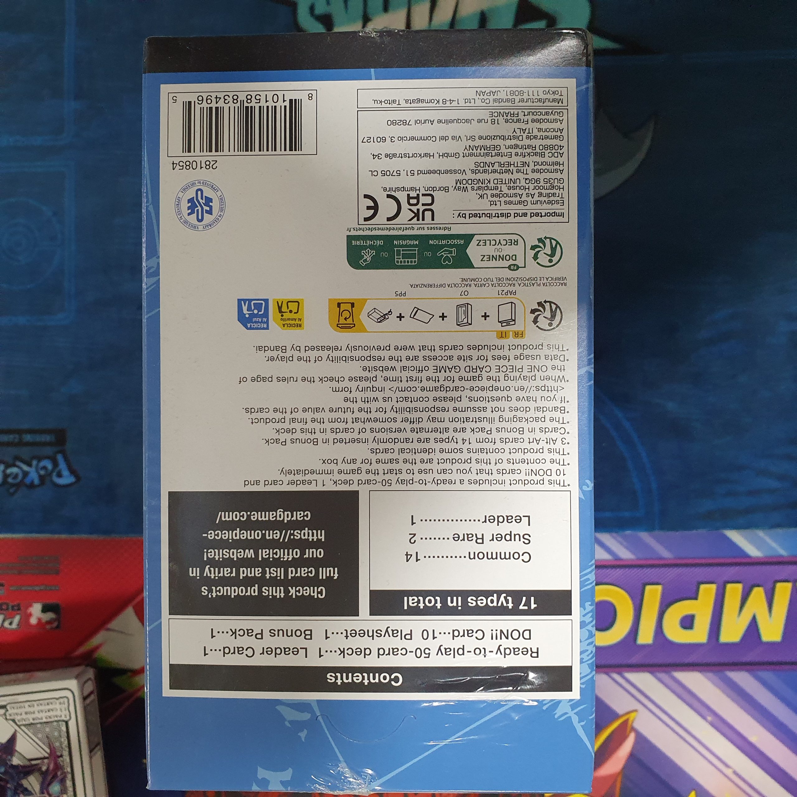 One Piece TCG – Starter Deck Ace & Newgate ST22 - Imagen 3