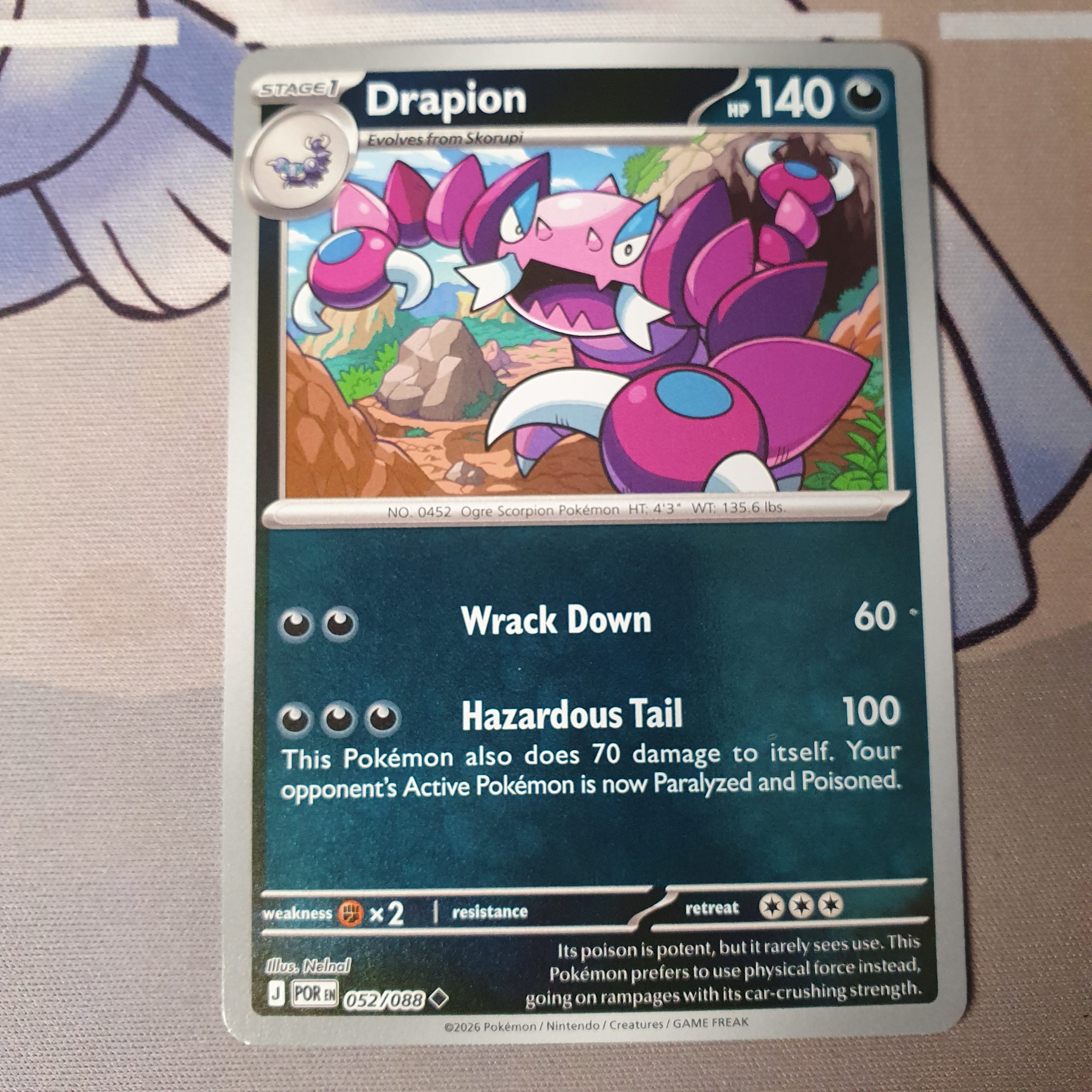 Drapion - 052/088 - ME03: Perfect Order (POR)