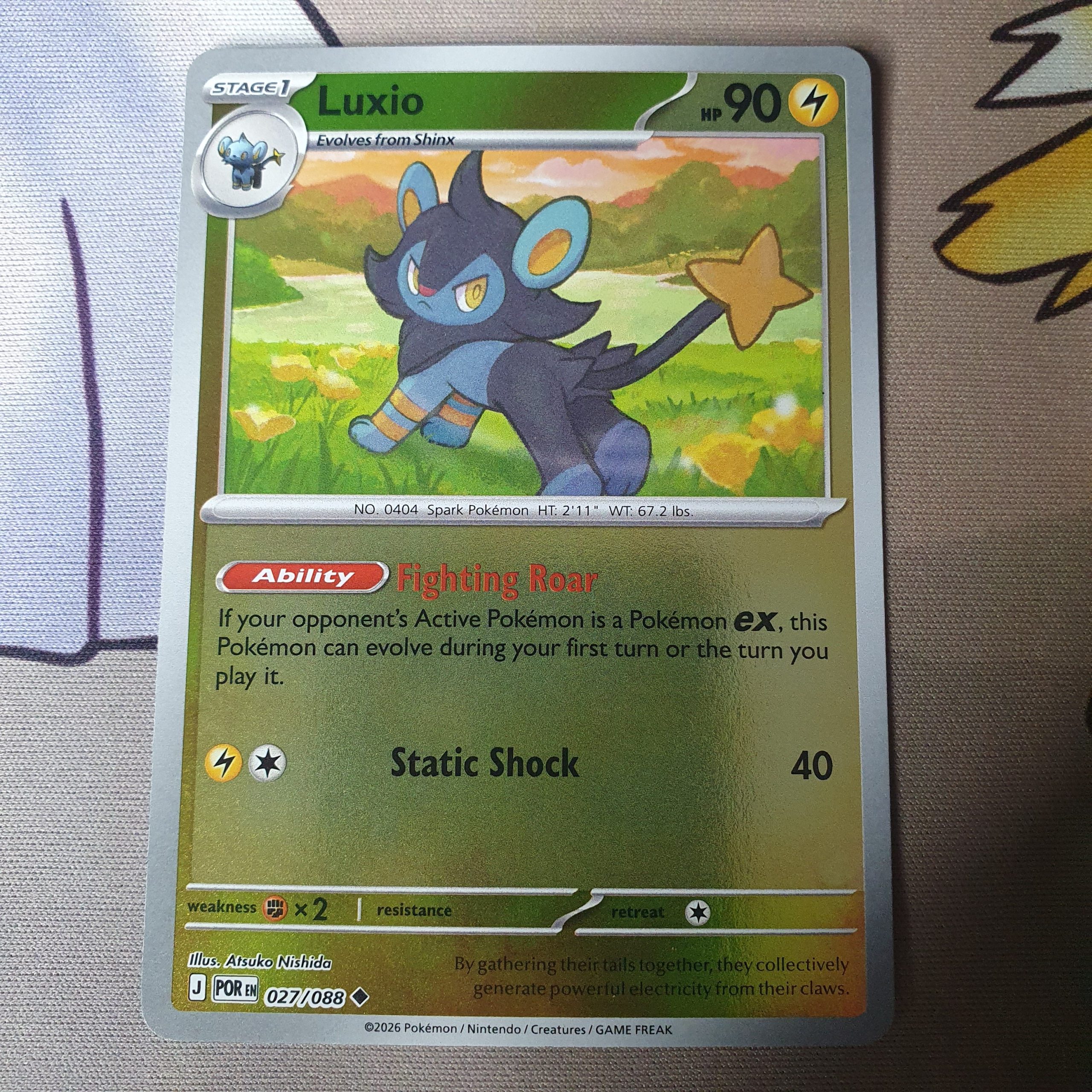 Luxio - 027/088 - ME03: Perfect Order (POR)