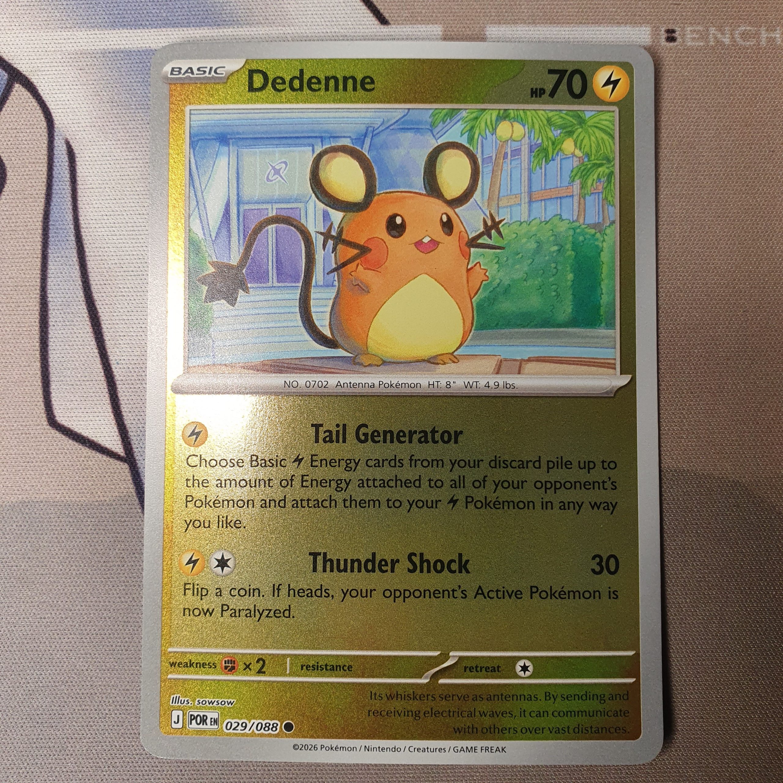 Dedenne - 029/088 - ME03: Perfect Order (POR)