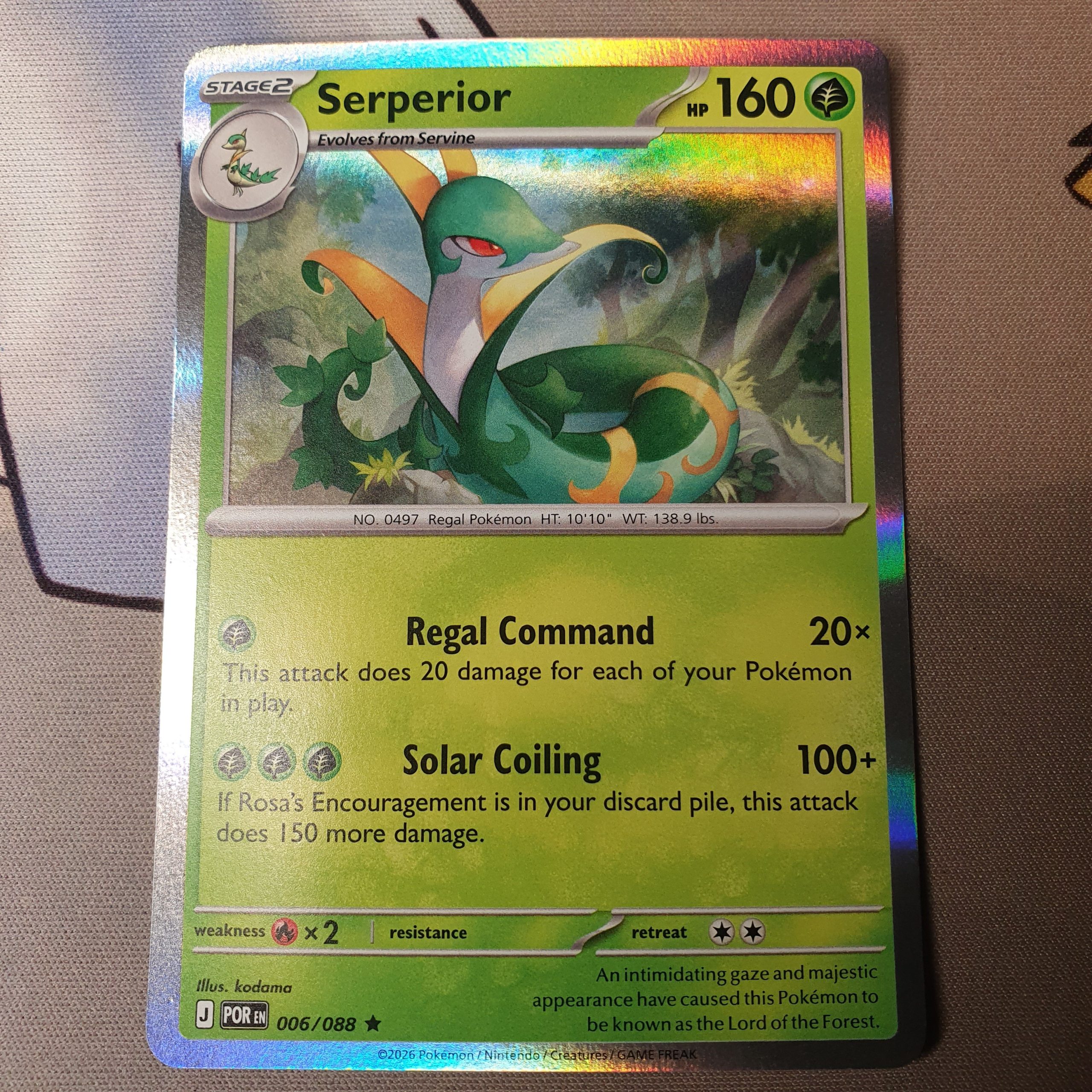 Serperior - 006/088 - ME03: Perfect Order (POR)