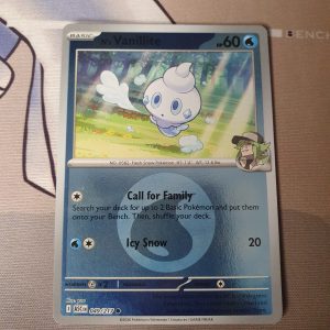N's Vanillite ( Reverse Holo Energy Symbol Pattern) - 049/217 - ME: Ascended Heroes (ASC)