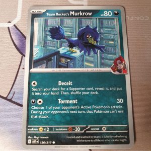 Team Rocket's Murkrow - 126/217 - ME: Ascended Heroes (ASC)