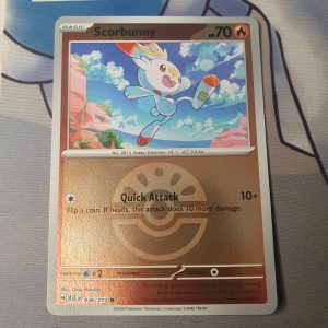 Scorbunny (Reverse Holo Friend Ball) - 036/217 - ME: Ascended Heroes (ASC)