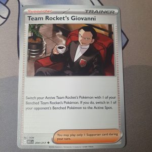 Team Rocket's Giovanni - 204/217 - ME: Ascended Heroes (ASC)