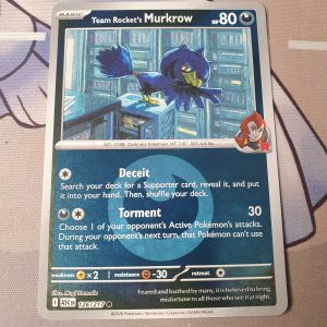 Team Rocket's Murkrow (Reverse Holo Energy Symbol Pattern) - 126/217 - ME: Ascended Heroes (ASC)