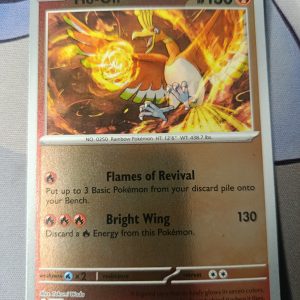 Ho-Oh (Reverse Holo) -010/086- ME04: Chaos Rising (CRI)