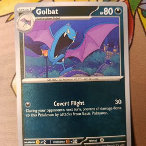 Golbat (Reverse Holo) - 050/086 - ME04: Chaos Rising (CRI)