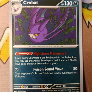 Crobat (Reverse Holo) - 051/086 - ME04: Chaos Rising (CRI)