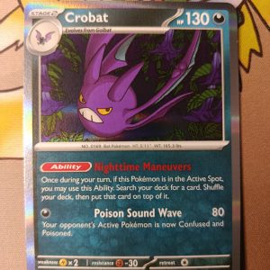Crobat (Holo) - 051/086 - ME04: Chaos Rising (CRI)