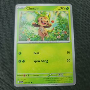 Chespin - 005/086 - ME04: Chaos Rising (CRI)