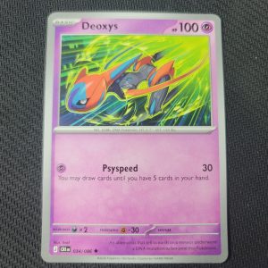 Deoxys 034- /086 - ME04: Chaos Rising (CRI)
