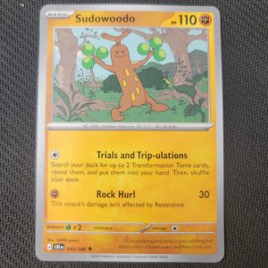 Sudowoodo - 043/086 - ME04: Chaos Rising (CRI)