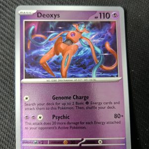Deoxys (Reverse Holo) -031/086- ME04: Chaos Rising (CRI)
