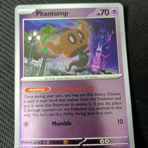 Phantump (Reverse Holo) -038/086- ME04: Chaos Rising (CRI)