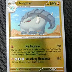 Donphan (Reverse Holo) -045/086- ME04: Chaos Rising (CRI)