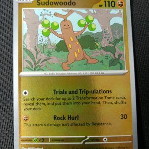 Sudowoodo (Reverse Holo) -043/086- ME04: Chaos Rising (CRI)