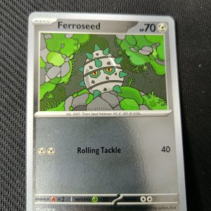 Ferroseed (Reverse Holo) -062/086- ME04: Chaos Rising (CRI)