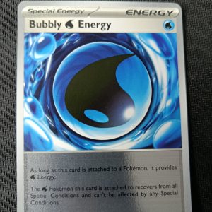 Bubbly Water Energy (Reverse Holo) -084/086- ME04: Chaos Rising (CRI)