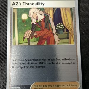 AZ's Tranquility (Reverse Holo) -076/086- ME04: Chaos Rising (CRI)