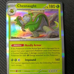 Chesnaught (Holo) – 007/086 – ME04: Chaos Rising (CRI)
