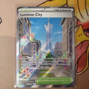Lumiose City (Illustration Rare) – 111/088 – ME03: Perfect Order (POR)