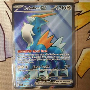 Cobalion Ex (Full Art/Ultra Rare) – 103/086 – ME04: Chaos Rising (CRI)