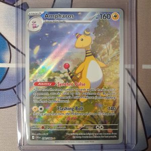 Ampharos (Full Art/Ultra Rare) – 090/086 – ME04: Chaos Rising (CRI)